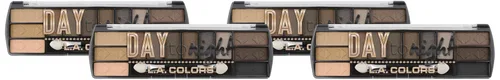 Vista 20 de L.A. COLORS Day to Night - Paleta de sombras de ojos, 12 colores, After Dark CES432