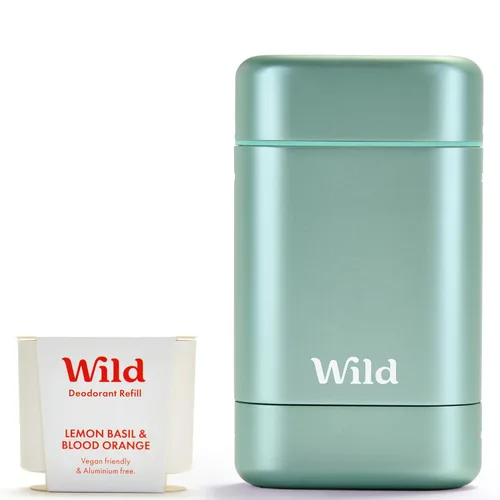 Vista 10 de Wild - Estuche Aqua con paquete variado de recarga - Desodorante recargable - Sin aluminio - Incluye fragancias de algodón fresco y sal marina, flor