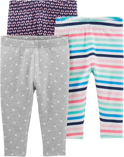 Simple Joys by Carter's Baby Girls' 3-Pack Leggings