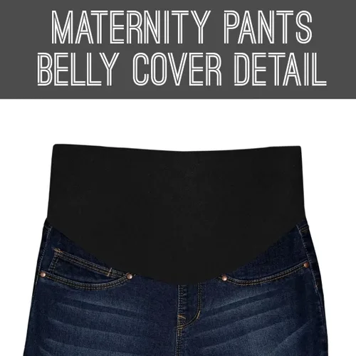 Vista 4 de Hybrid Maternity - Jeans ajustados súper cómodos y ultra elásticos para mujer