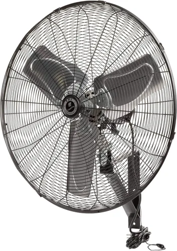 Vista 17 de TPI 8749202 CACU30WO Ventilador de pared comercial oscilante, 30 pulgadas, negro