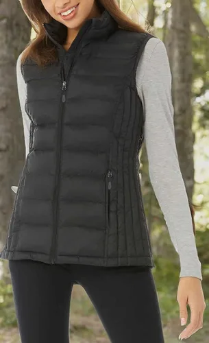 Vista 8 de 32 Degrees Heat - Chaleco acolchable ligero para mujer