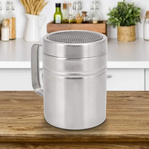 Vista 4 de Juego de salero y pimentero, frasco de condimentos de acero inoxidable para condimentos para el hogar, cocina, restaurante, barbacoa