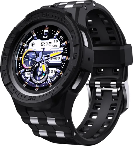 Vista 11 de T-ENGINE Funda Compatible con Correa de Banda para Samsung Galaxy Watch 5 Pro con Estuche para Galaxy 5 Pro 45mm 2022 Hombre