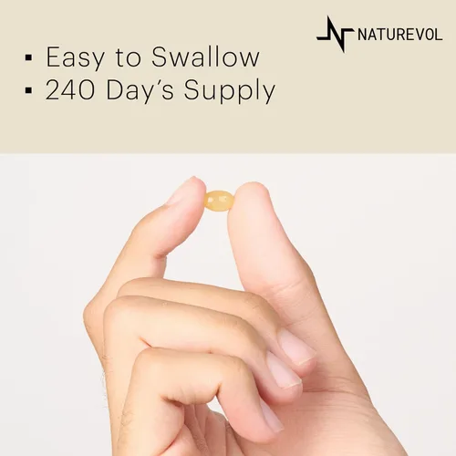 Vista 5 de Vitamina D3 + K2 con aceite de coco – D3 10,000 UI y K2 (MK-7) 200 mcg Apoyo de alta potencia 2 en 1 para la salud ósea e inmune Fácil de tragar