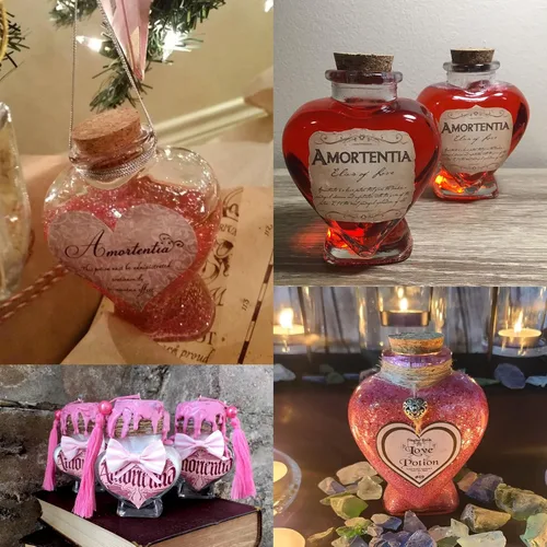 Vista 7 de 3 tarros de vidrio en forma de corazón con tapas de corcho, recipiente lindo de 2.7 onzas, 2.5 x 1.68 x 2.95 pulgadas, botellas de vidrio pequeñas