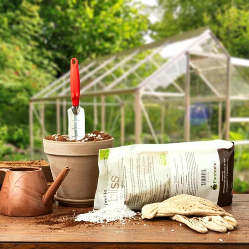 Vista 7 de Perlite Bliss (8 cuartos de galón) + chips de coco para plantas (10 libras) – Chips de coco y perlita orgánica para plantas y jardinería – Chips