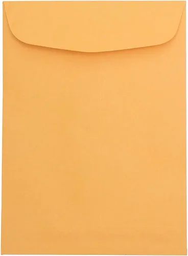 Vista 7 de JAM PAPER Sobres comerciales para negocios de monedas #3 con cierre de despegar y sellar, 2 1/2 x 4 1/4 pulgadas, papel kraft marrón Manila, 50