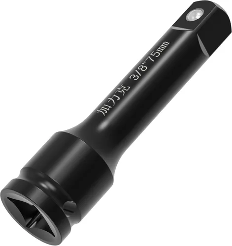 Vista 12 de Barra de extensión de impacto de 1 pulgada con pasador de bloqueo de 10 pulgadas, extensión de enchufe de impacto, acero CR-MO