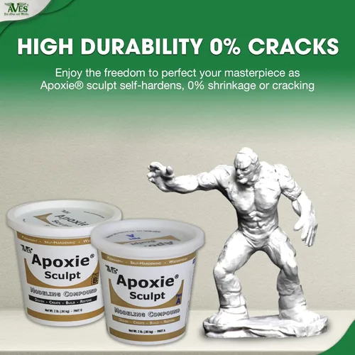 Vista 6 de Arcilla epóxica natural Apoxie Sculpt 4 libras de Aves