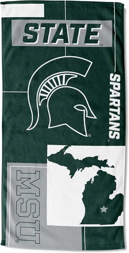 Vista 15 de Northwest NCAA State Line - Toalla de playa, 30x60, Wisconsin Badgers