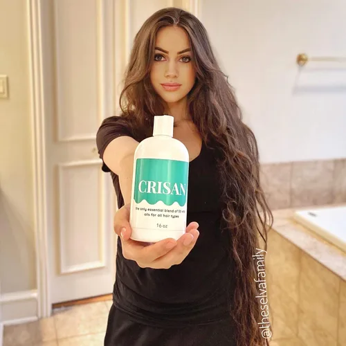 Vista 7 de Aceite de crecimiento y fortalecimiento extremo del cabello CRISAN de 16 oz para hombres y mujeres (16 fl oz)