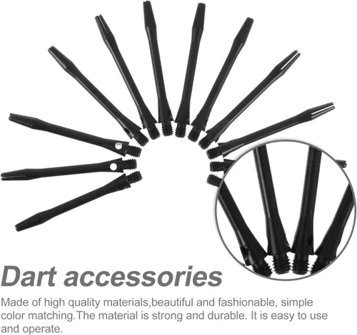 Vista 4 de BESPORTBLE Eje para 2BA Tallos de aleación de aluminio 1.772 in Eje estándar 12pcs Accesorios de repuesto y vuelos