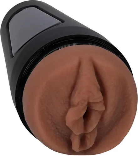 Vista 11 de Doc Johnson Main Squeeze - Livv Fitt - ULTRASKYN Stroker - Placa de presión para una presión precisa - Tapa de extremo giratoria para controlar