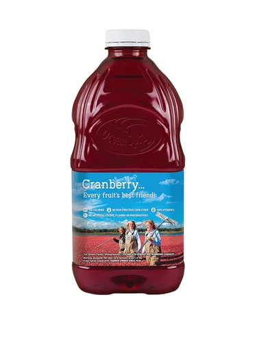Vista 5 de Ocean Spray® Cran-Pomegranate™ Bebida de jugo de granada de arándano, botella de 64 onzas líquidas