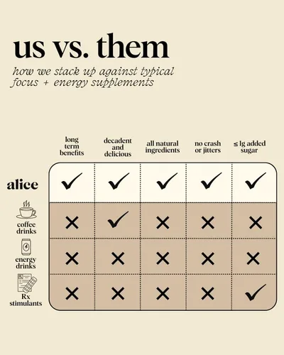 Vista 9 de Alice Lluvia de ideas de hongos Chocolates de hongos Bocados energéticos para concentración, claridad y función cognitiva Melena de león, hongos