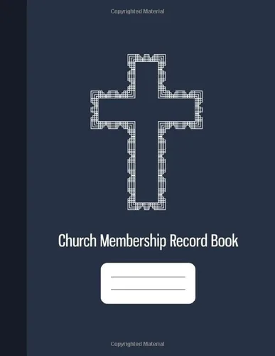 Church Membership Record Book Church Membership Register, Church Logbook, Church Organizer, Church Record Book, 115 Pages (8.5"x11")