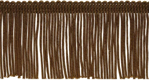 Vista 13 de Trims By The Yard Borde de flecos de cadena de 2 pulgadas, borde decorativo de flecos de poliéster, flecos versátiles para disfraces, uniformes