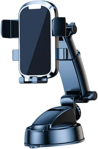 Vista 10 de Phone Mount for Car Stable and Flexible Suction Cup Dashboard Windshield Cellphone Holder Navigations Stand Handsfree Phone Holder for Car