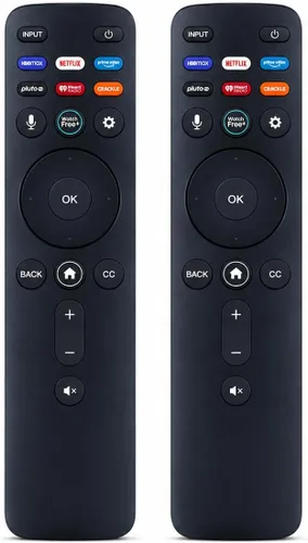[2 paquetes] Control remoto universal Vizio XRT260 (sin voz). Compatible con todos los televisores inteligentes VIZIO Smartcast 4K P-Series V-Series
