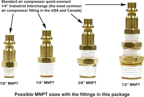 Vista 8 de Enchufe de estilo industrial a accesorios NPT macho Adaptadores para preparar para el invierno, el preventor de reflujo de reflujo
