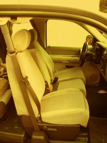 Vista 2 de Durafit Covers, fundas para auto, compatible con 2010-2013 Chevy Silverado & GMC Sierra, para asientos delanteros, a prueba de agua, pude elegir