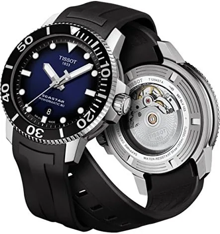 Vista 4 de Tissot Men's Seastar 6601000 Stainless Steel Casual Watch