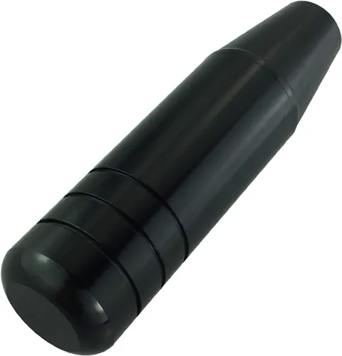 Vista 6 de Abfer - Pomo de 5" de palanca de cambios de aleación de aluminio para automóvil, con peso pesado, mango de palanca de cambios para la mayoría