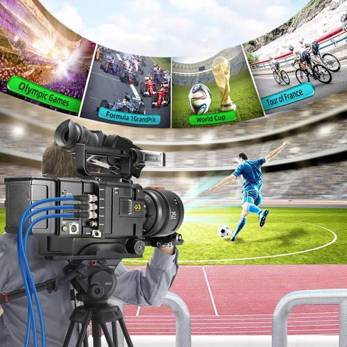 Vista 8 de Superbat Cable SDI BNC 3G/6G/12G (Belden 1694A), 100 pies, compatible con HD-SDI/3G-SDI/4K/8K, cable de video SDI de precisión (1 unidad)