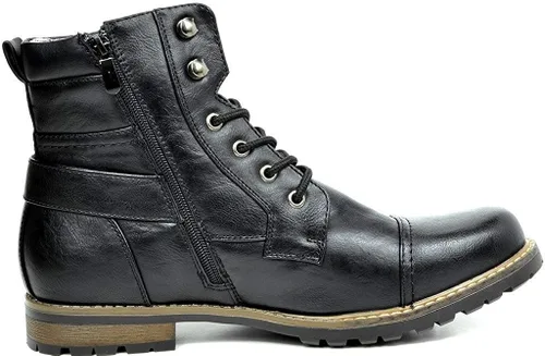 Vista 3 de Bruno Marc Men's Military Motorcycle Combat Military Boots