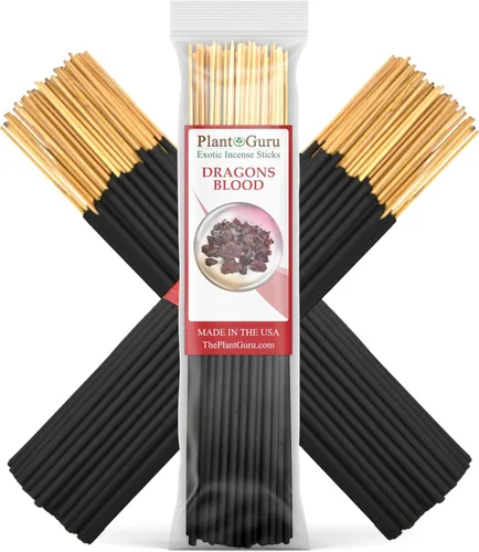 Dragons Blood - Varillas de incienso exóticas de 7 pulgadas, 1 paquete a granel de 85 a 100 varillas, aroma natural de 7 pulgadas de larga duración