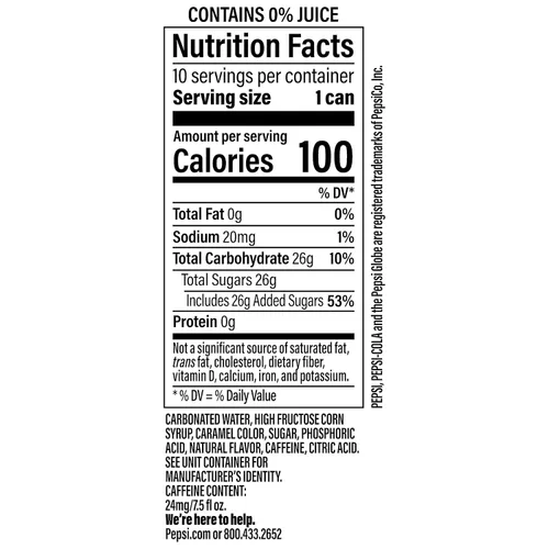 Vista 2 de Pepsi Wild Cherry Cola Soda Pop Mini Latas, Mini Latas de 7.5 Onzas (Paquete de 10) (El Empaquetado Puede Variar)