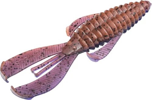 Vista 30 de Strike King Rage Bug Señuelo de Pesca, Grúber de Plástico Suave, Diseño Único, Acción Sutil