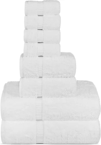 Vista 16 de Chakir Turkish Linens - Toallas turcas de 100% algodón, suaves y absorbentes (12 paños, color gris)