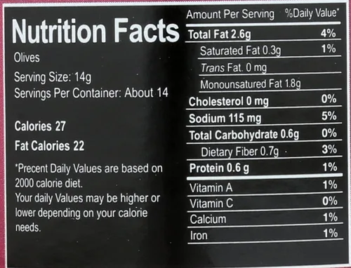 Vista 3 de Tassos: Aceitunas Evian de almendras rellenas en salmuera de sal marina, 13.10 onzas