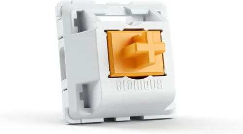 Vista 2 de Glorious Panda Switch interruptores no lubricados - 36 interruptores de 3 pines montados en placa para teclado - Interruptores mecánicos de teclado
