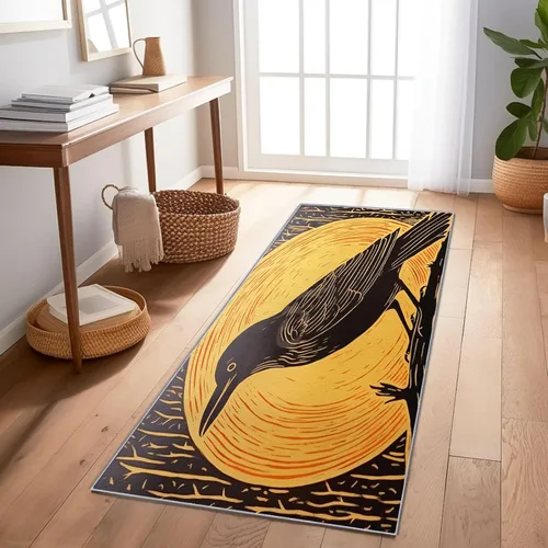 Vista 16 de Hallway Washable Runner Rug - 2'x5' Kitchen Rugs Entryway Rug Runner Industrial Style Wood Panels Texture Soft Floor Mat Non Slip Indoor Farmhouse