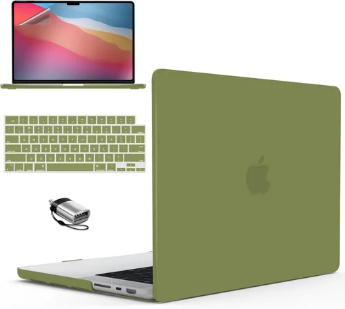 Vista 9 de IBENZER Funda para MacBook Pro de 14 pulgadas 2025 2024 M4 M3 M2 M1 A3112 A3185 A3401 A2918 A2992 A2779 A2442 Pro/Max, carcasa rígida y cubierta