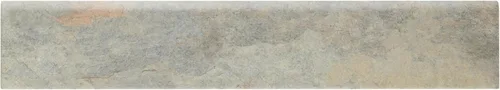 Merola Tile Ardesia Bullnose Gris 3-1/8" x 17-1/2" - Moldes de porcelana para piso y pared