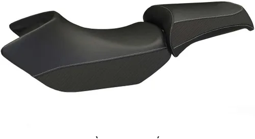 Vista 11 de Funda de asiento compatible con BMW R 1200 GS (05-12) modelo Siracusa Color de Tappezzeria Italia