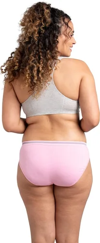 Vista 3 de Fruit of the Loom Eversoft - Calzones de algodón para mujer, sin etiquetas, transpirables