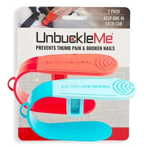 Vista 11 de UnbuckleMe - Herramienta de liberación de hebilla para asiento de automóvil (como se vio en Shark Tank) - Ayuda fácil para abrir para artritis, uñas