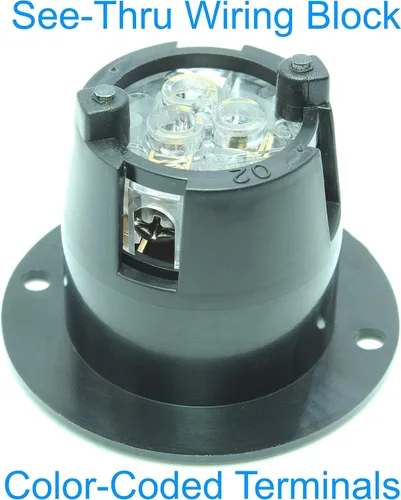 Vista 4 de Journeyman-Pro 5279 15 Amp 120-125 voltios, salida con brida NEMA 5-15, grado comercial negro, 2 polos-3 cables, receptáculo de cargador de enchufe