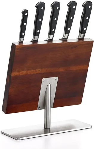 Vista 4 de Mercer Culinary Juego de cuchillos magnéticos Renaissance Board de 6 piezas, 11 3/8 x 9 pulgadas, acero inoxidable