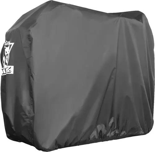 Vista 4 de XYZCTEM 600D - Funda impermeable para scooter de movilidad asistida, color negro (48 pulgadas de longitud)