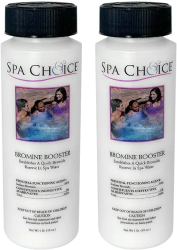 Vista 7 de SpaChoice Potenciador de bromo prémium de 1 libra, bromuro de sodio para jacuzzi, fabricado en Estados Unidos