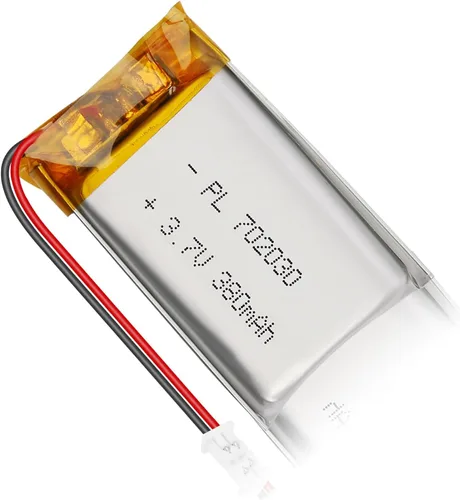 Vista 13 de 102050 3.7V 1000mAh LiPo Batería - Batería recargable de polímero de litio con placa de protección y conector Micro JST 1.25 para dispositivo
