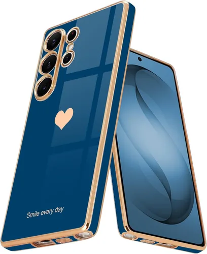 Vista 67 de Teageo para Samsung Galaxy A15 4G 5G Funda para mujeres y niñas, diseño de corazón de amor, lujoso brillo, cubierta trasera suave, parachoques