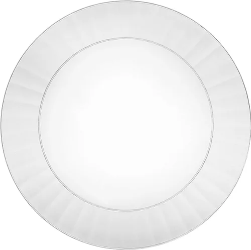 Vista 12 de Party Essentials plato rectangular de plástico duro para bocadillos