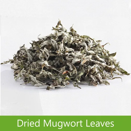 Vista 2 de LYCKLIGA - Té de artemisa, hojas de artemisa secas orgánicas a granel), Artemisia Argyi pura, té de hierbas chino tradicional, 2 onzas (1.98 oz)